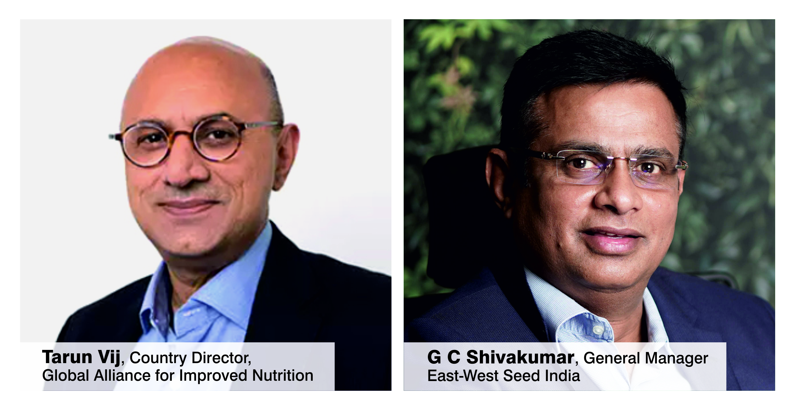East-West Seed India, FICCI, and the Embassy of Netherlands organize a webinar on 'Better Nutrition for All'